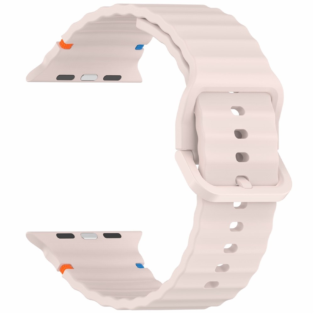 Sweat silikonový řemínek na Apple Watch Ultra 4/3/2/1 49mm/12/11/10 46mm - růžový