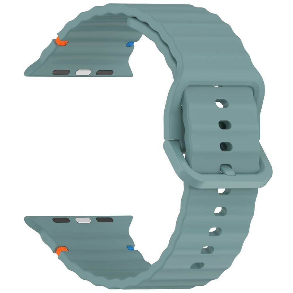 Sweat silikonový řemínek na Apple Watch Ultra 4/3/2/1 49mm/12/11/10 46mm - zelený