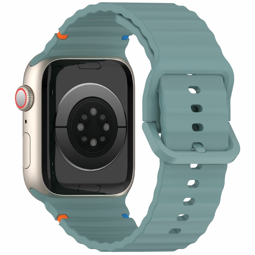 Sweat silikonový řemínek na Apple Watch Ultra 4/3/2/1 49mm/12/11/10 46mm - zelený