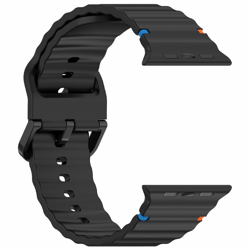 Sweaty silikonový řemínek na Apple Watch Ultra 4/3/2/1 49mm/12/11/10 46mm - černý