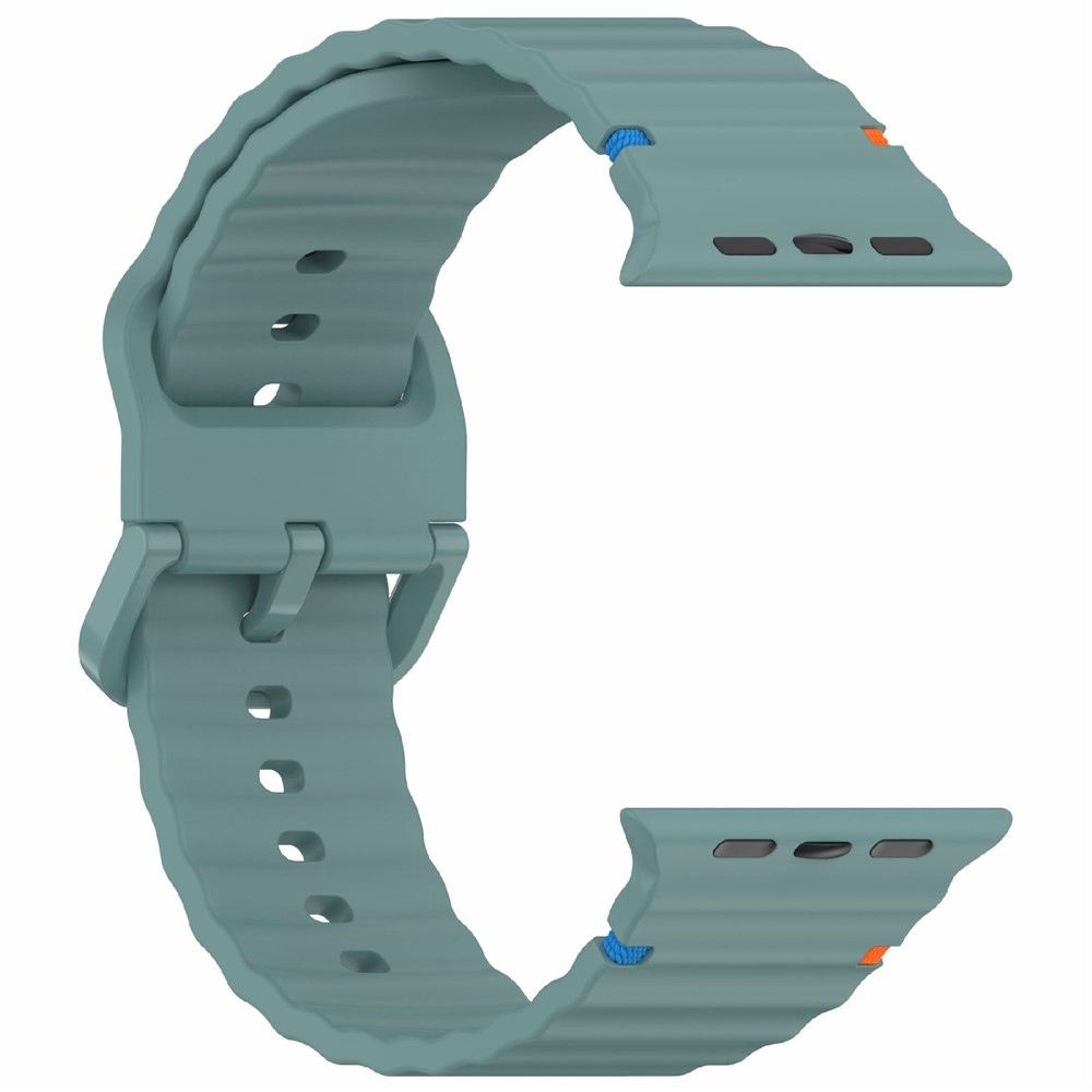 Sweaty silikonový řemínek na Apple Watch Ultra 4/3/2/1 49mm/12/11/10 46mm - zelený