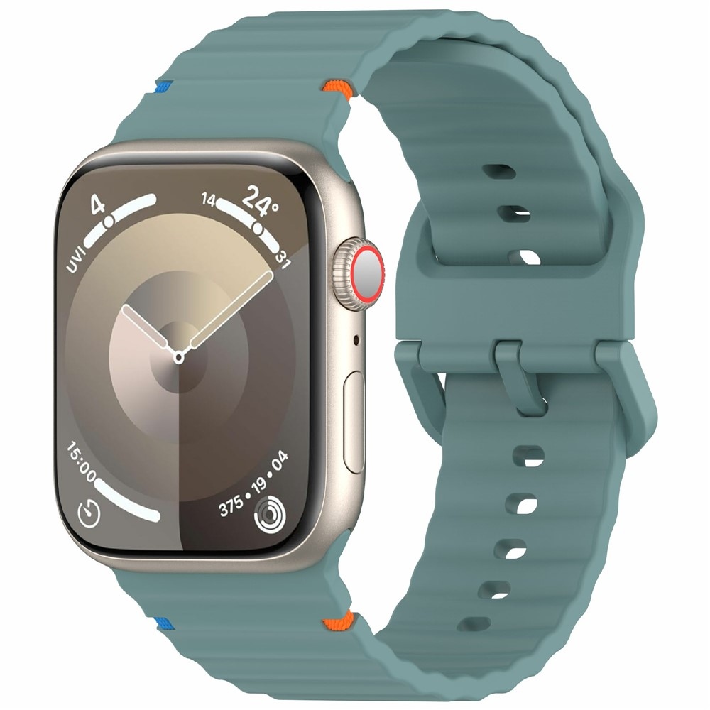 Sweaty silikonový řemínek na Apple Watch Ultra 4/3/2/1 49mm/12/11/10 46mm - zelený