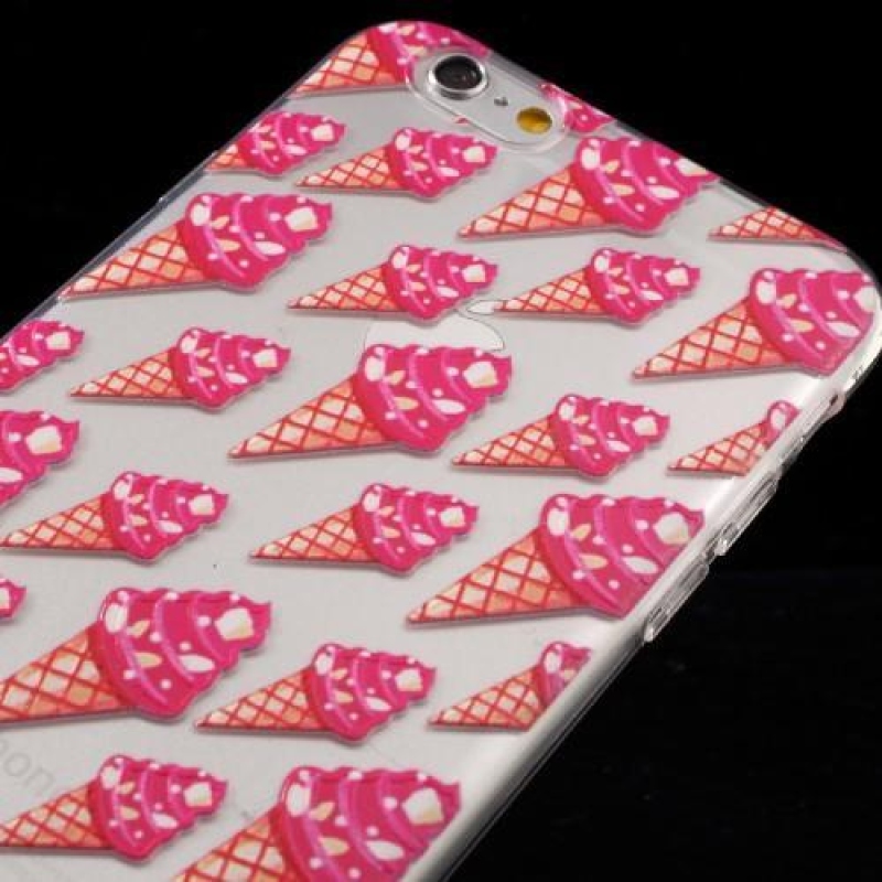 Sweet gelový obal na iPhone 6s a 6 -  červené zmrzky