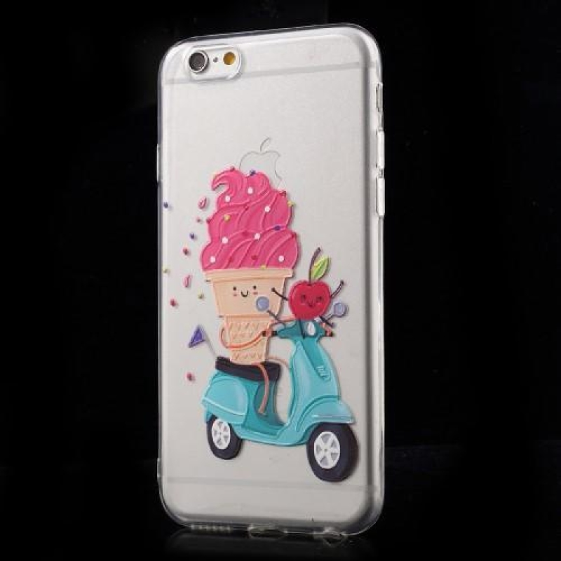 Sweet gelový obal na iPhone 6s a 6 -  zmrzlinka
