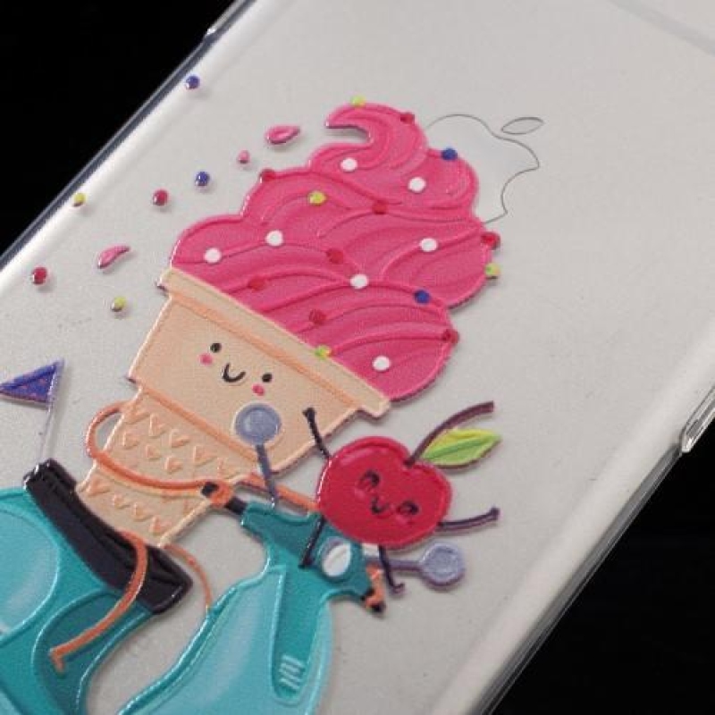 Sweet gelový obal na iPhone 6s a 6 -  zmrzlinka