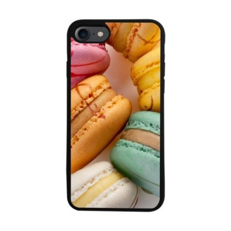 Sweety gelový obal na iPhone 7 a 8 - makronky 1