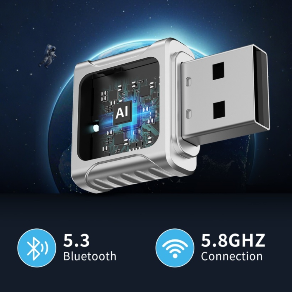 Swissten adaptér Carlink - Apple Carplay / Android Auto (+adaptér USB-A / USB-C)