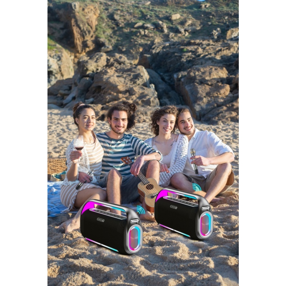 SWISSTEN Bluetooth reproduktor Harmony 200W - černý