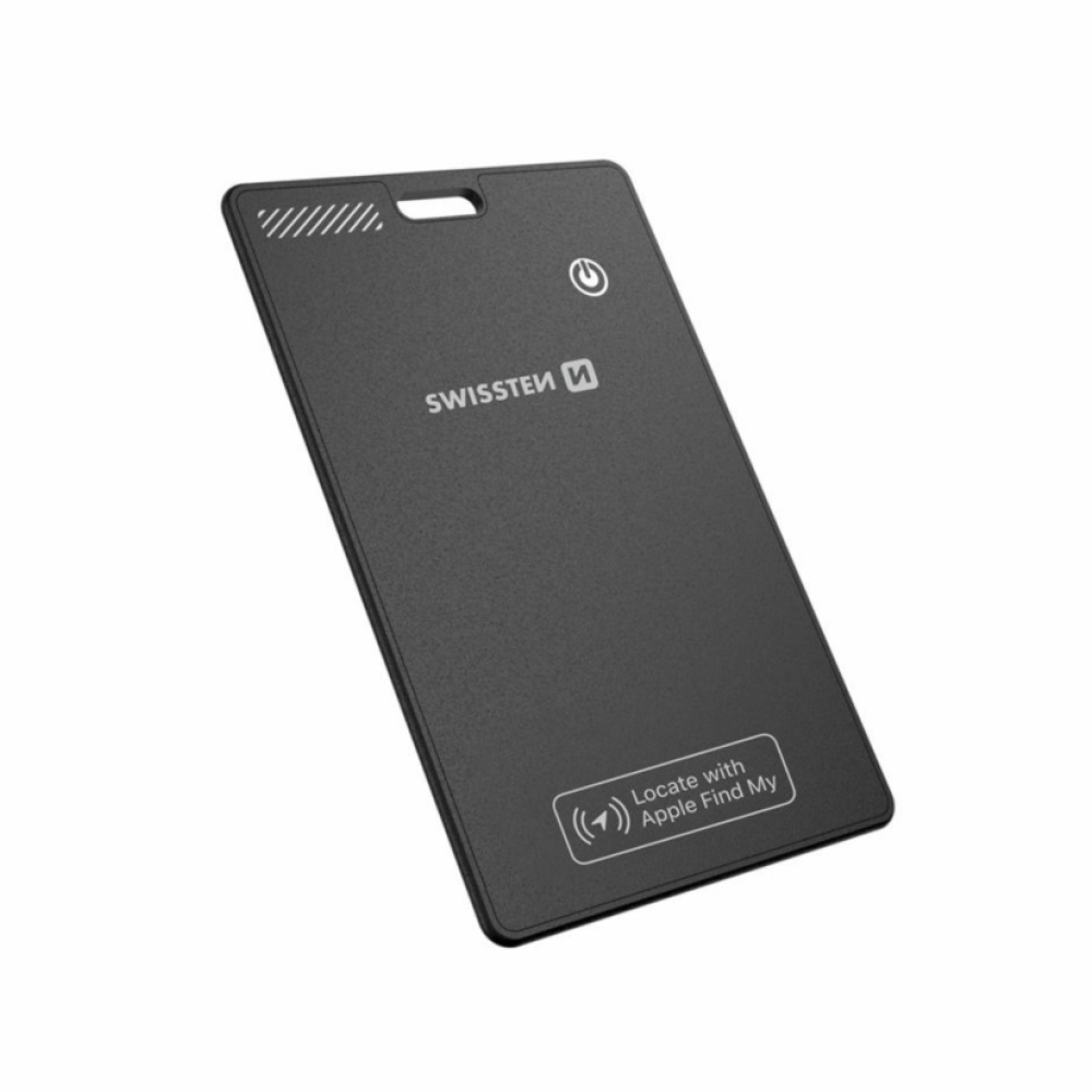 Swissten chytrý lokátor s funkcí Apple Find My - černý