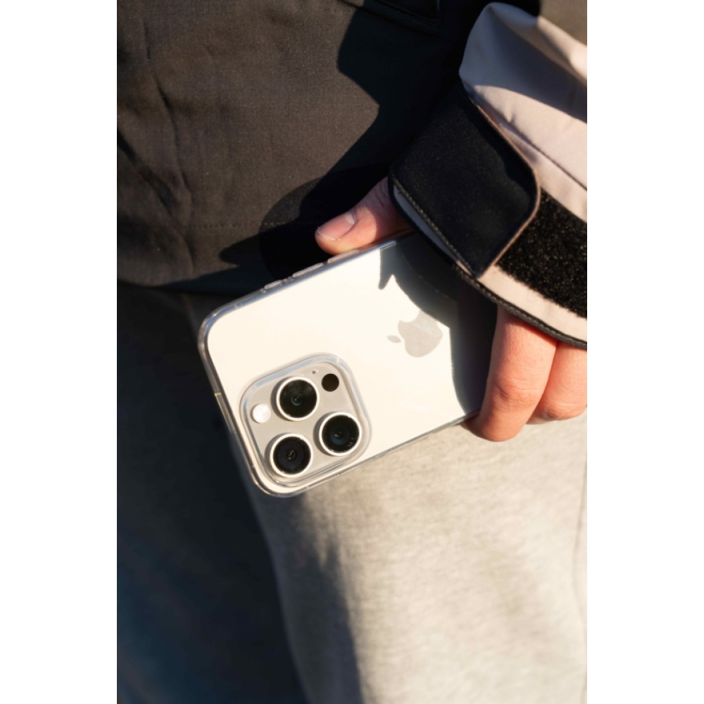 Swissten průhledný gelový obal na iPhone 15 Pro Max - průhledný