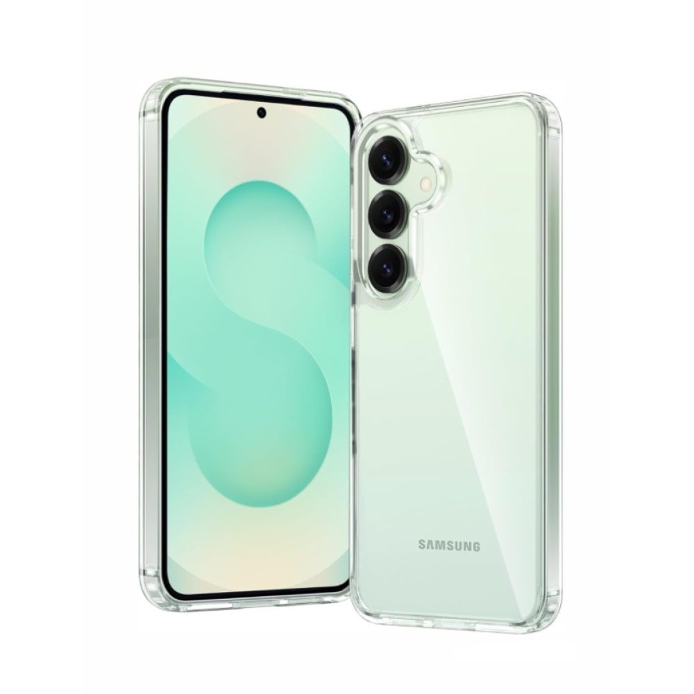 Swissten průhledný gelový obal na Samsung Galaxy S26+ - průhledný