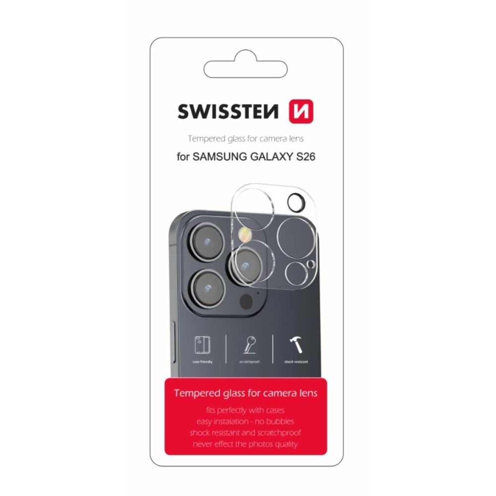 Swissten sklo čočky fotoaparátu na Samsung Galaxy S26
