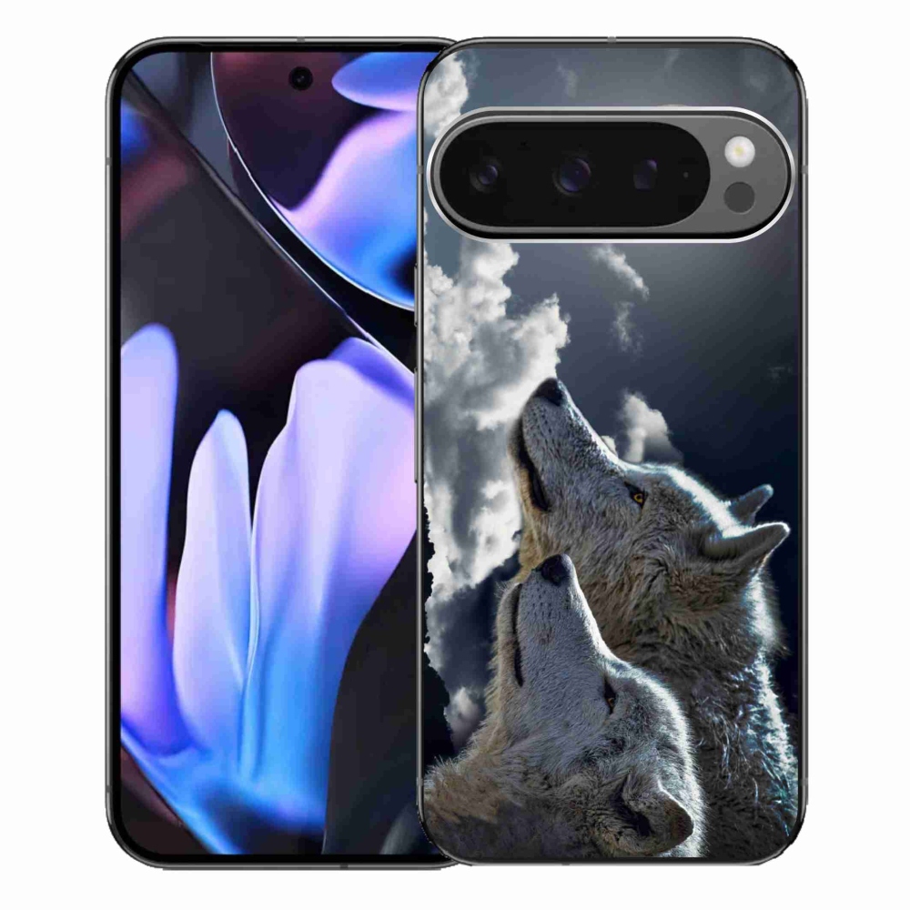 Gelový kryt mmCase na Google Pixel 9 Pro XL - vlci