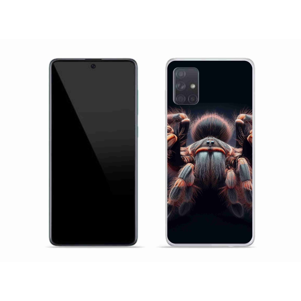 Gelový kryt mmCase na Samsung Galaxy A51 - tarantule