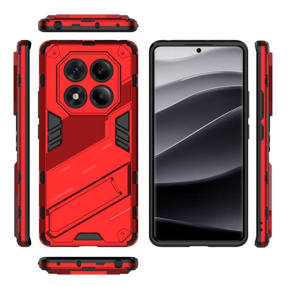 Armory odolný kryt na Xiaomi Redmi Note 14 Pro - červený