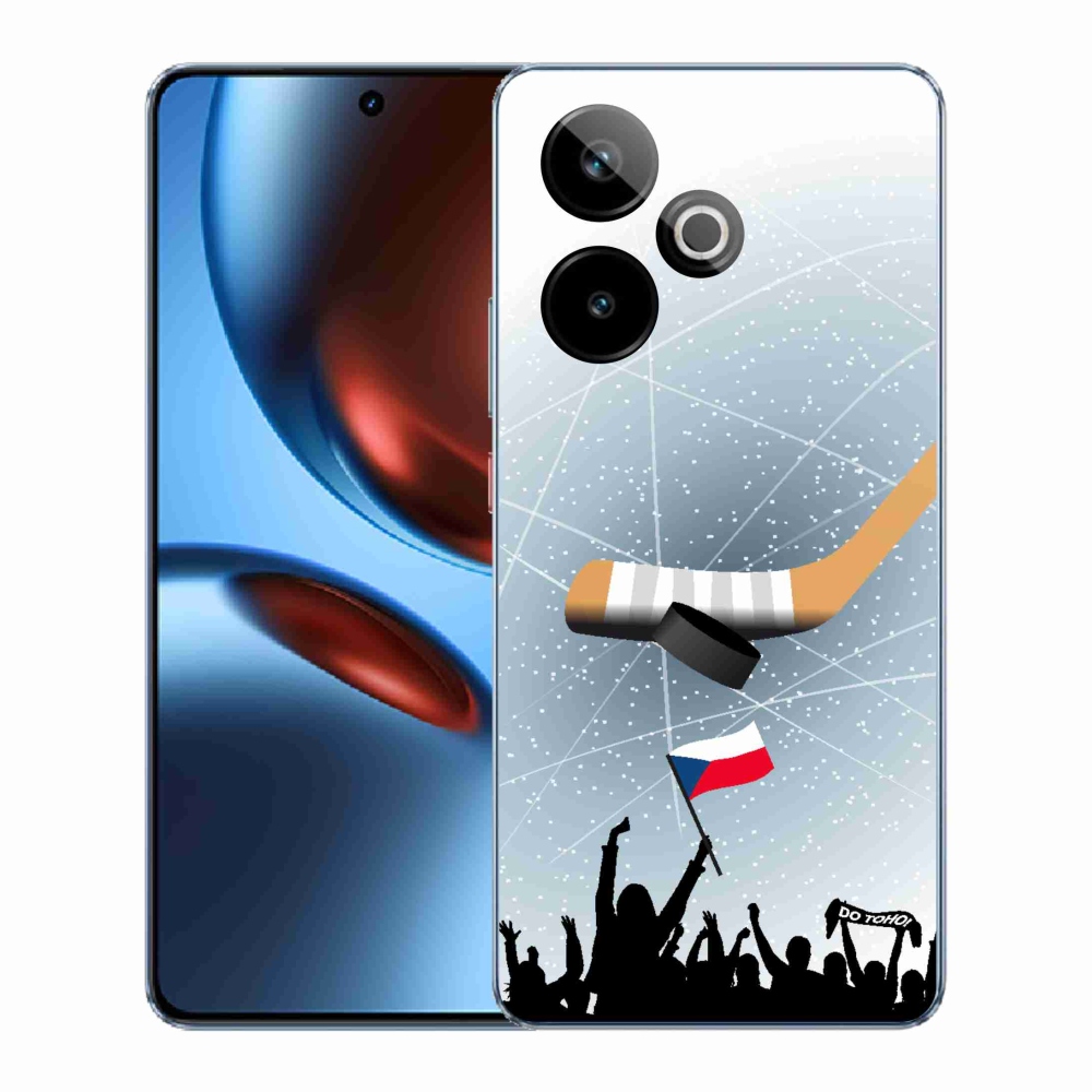 Gelový kryt mmCase na Realme GT 7 5G/GT 7T 5G - fanoušci hokeje