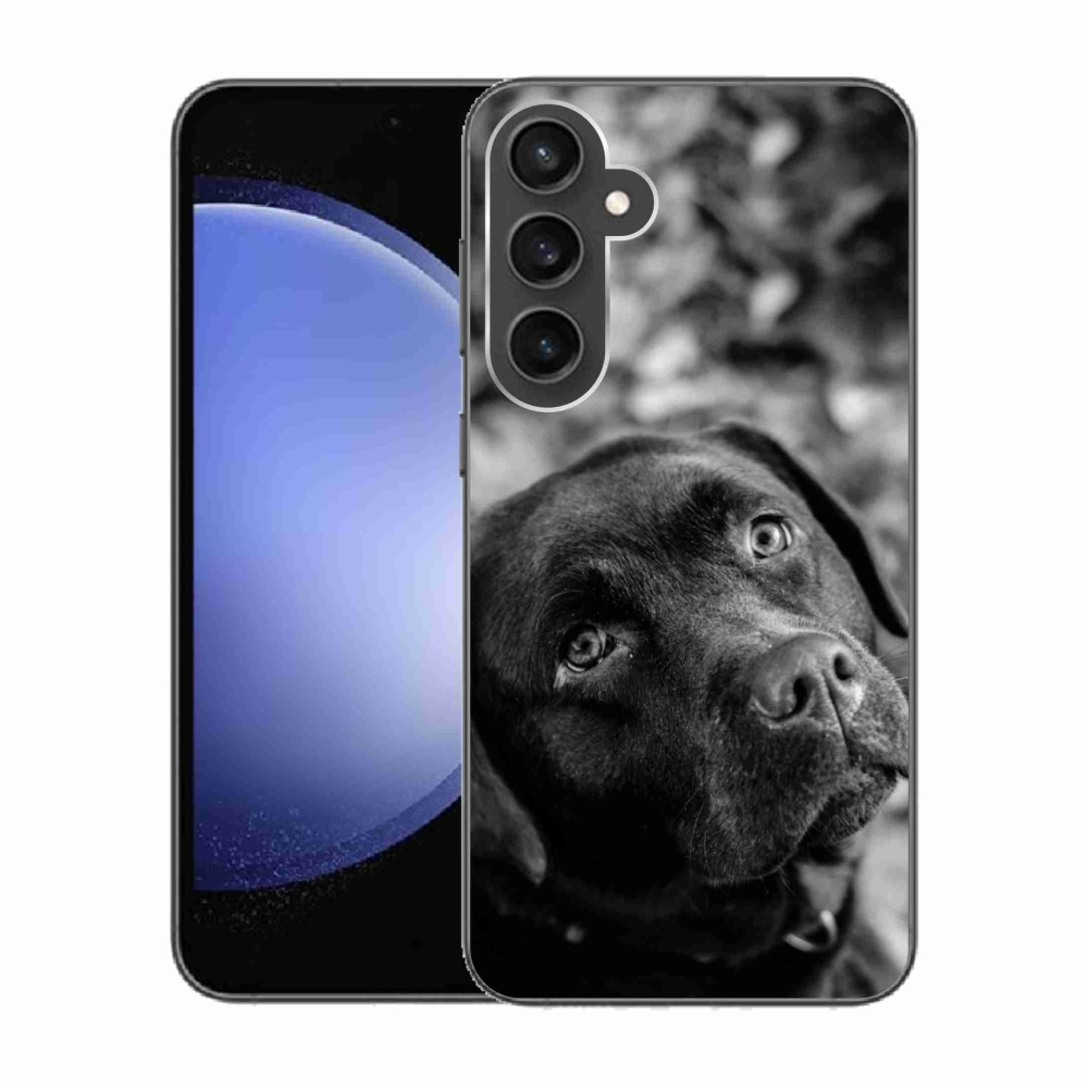 Gelový obal mmCase na Samsung Galaxy S23 FE - labrador