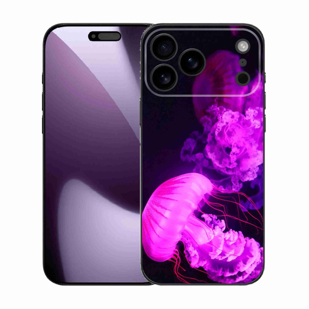 Gelový kryt mmCase na iPhone 17 Pro Max - medúza 1