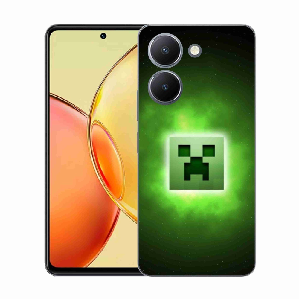 Gelový kryt mmCase na Vivo Y36 - minecraft