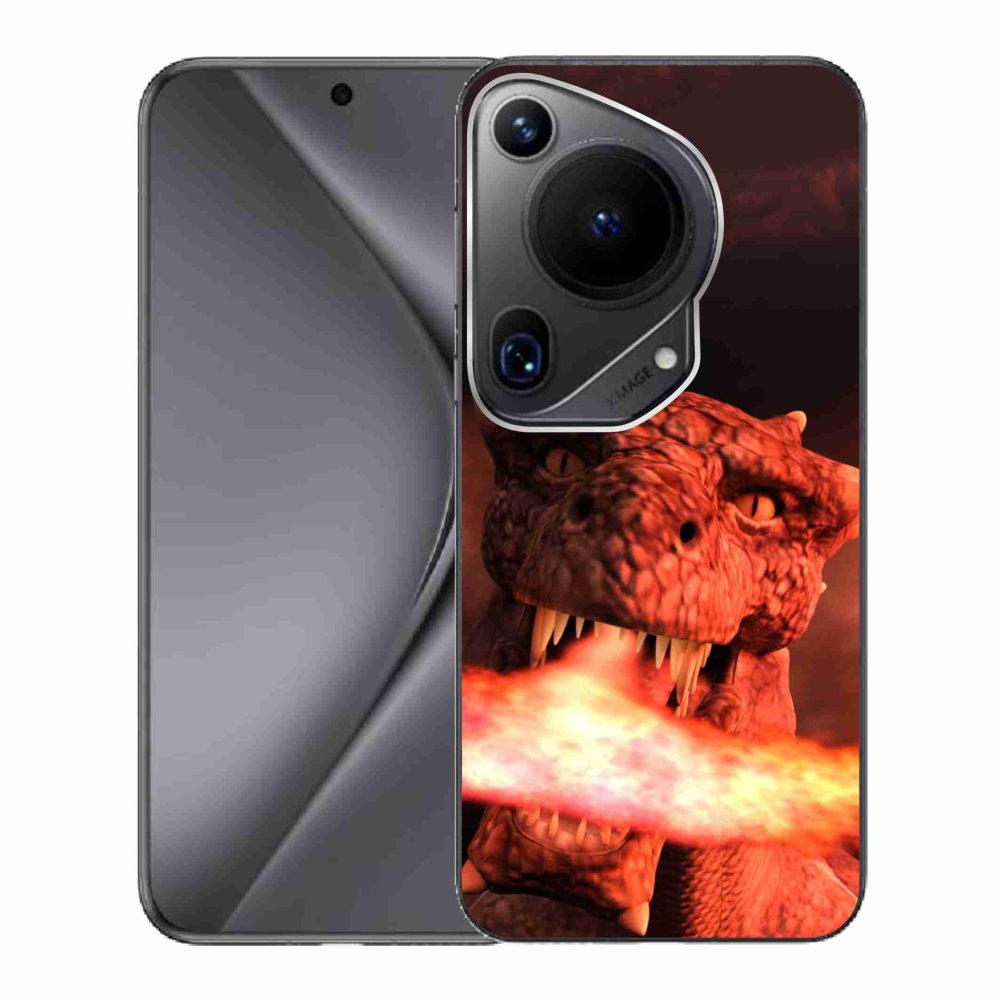 Gelový kryt mmCase na Huawei Pura 70 Ultra - drak