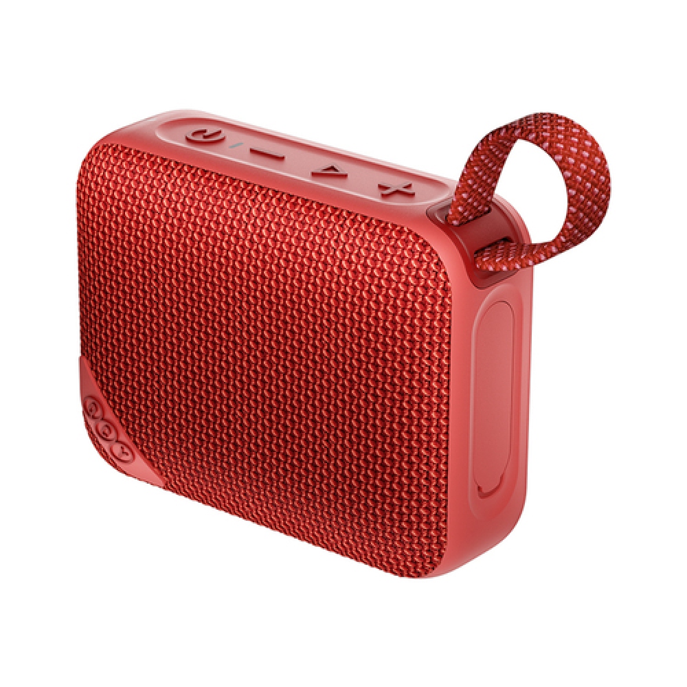 QCY SP2 Bluetooth reproduktor IP67 s RGB podsvícením - červený