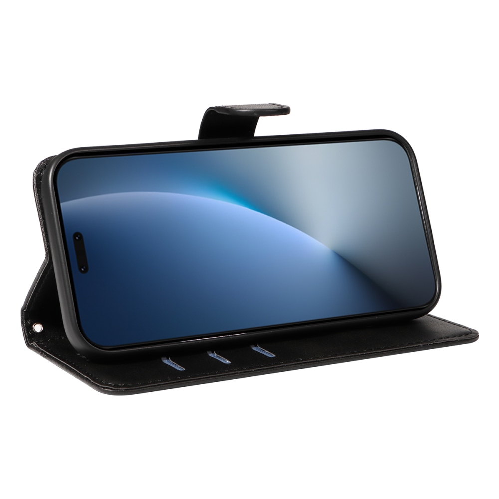 T-Shape knížkové pouzdro na Honor Magic 8 Pro 5G - černé