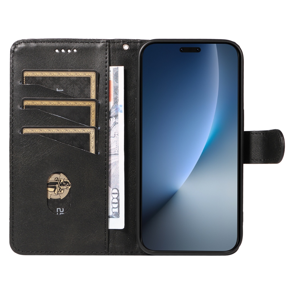 T-Shape knížkové pouzdro na Honor Magic 8 Pro 5G - černé