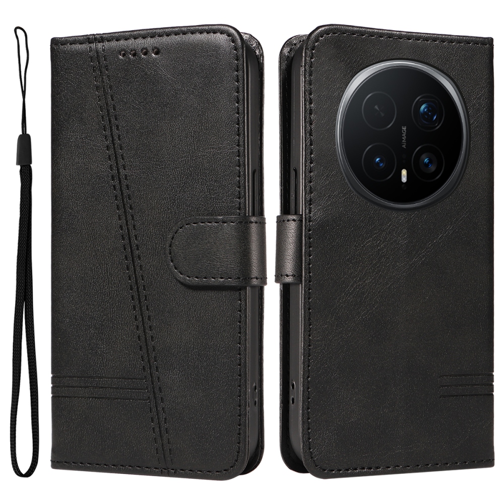 T-Shape knížkové pouzdro na Honor Magic 8 Pro 5G - černé