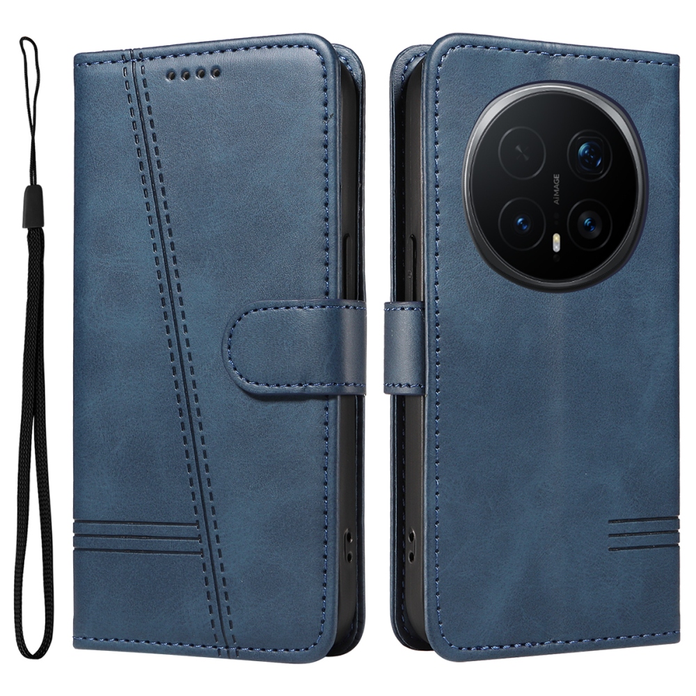 T-Shape knížkové pouzdro na Honor Magic 8 Pro 5G - modré