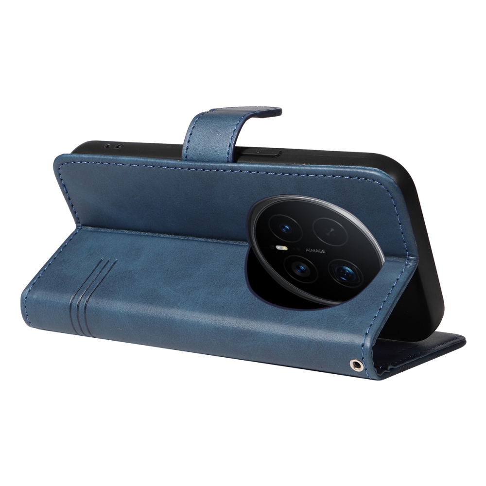 T-Shape knížkové pouzdro na Honor Magic 8 Pro 5G - modré