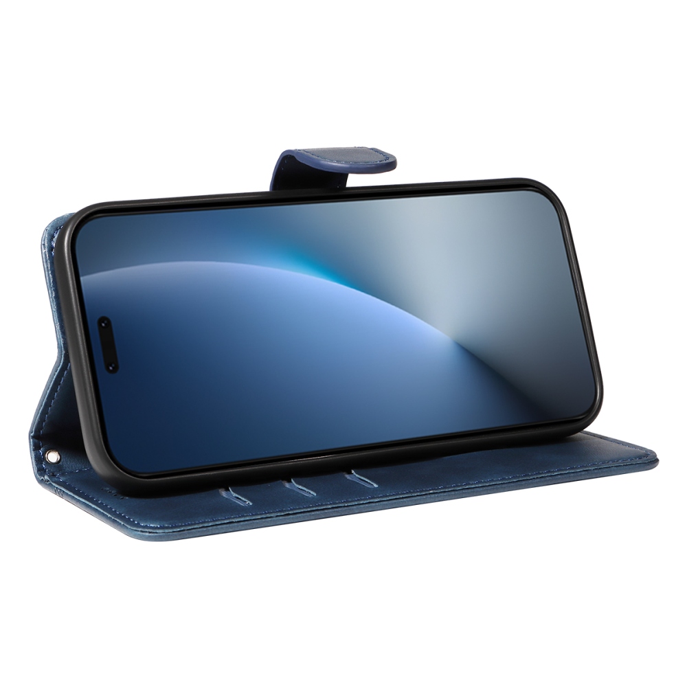 T-Shape knížkové pouzdro na Honor Magic 8 Pro 5G - modré