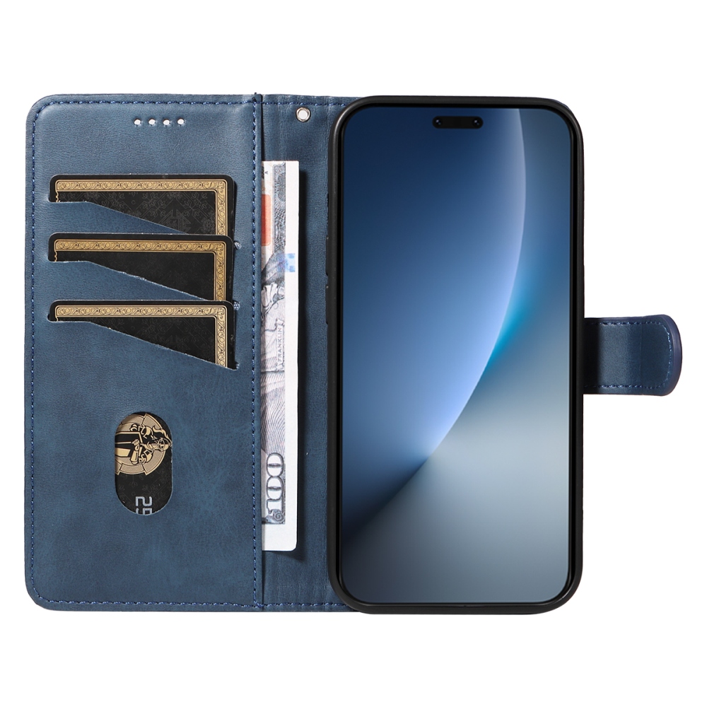 T-Shape knížkové pouzdro na Honor Magic 8 Pro 5G - modré