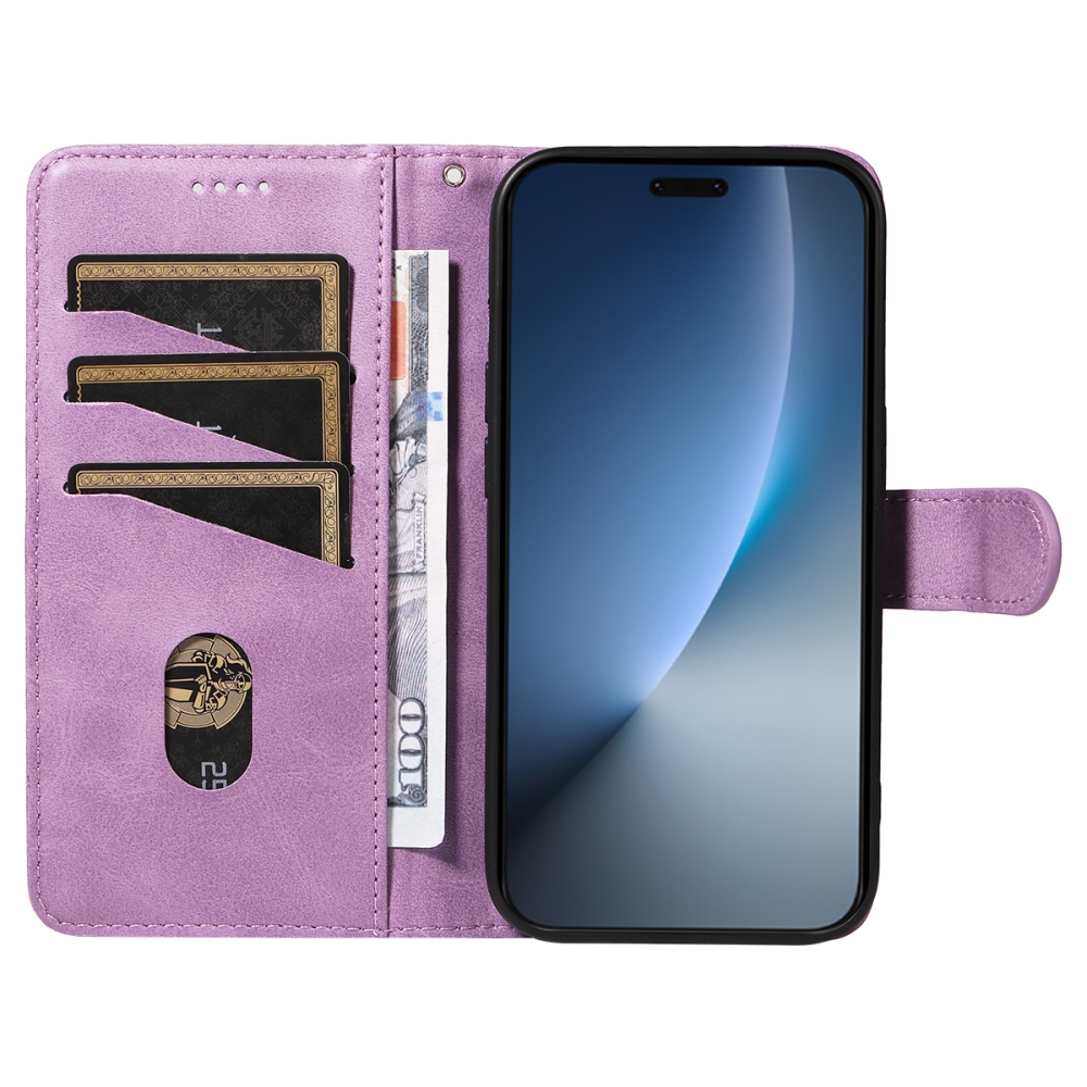 T-Shape knížkové pouzdro na Honor Magic 8 Pro 5G - světlefialové