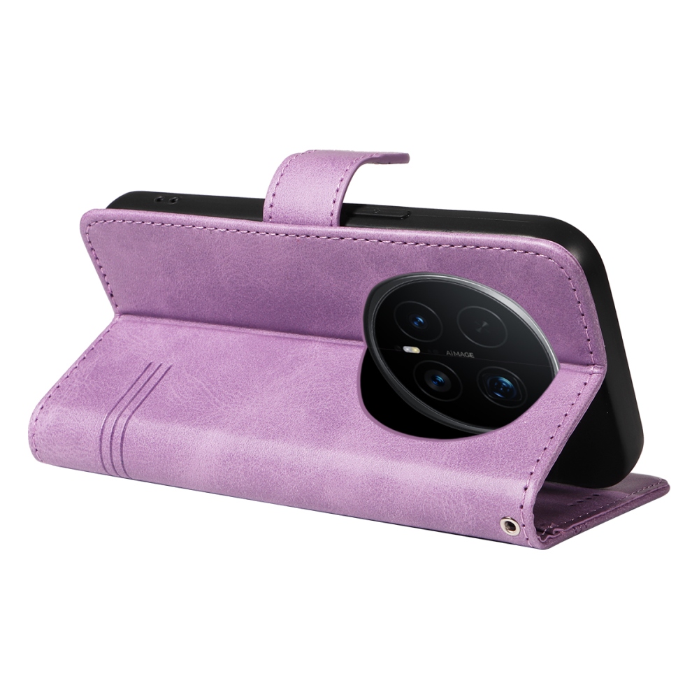 T-Shape knížkové pouzdro na Honor Magic 8 Pro 5G - světlefialové