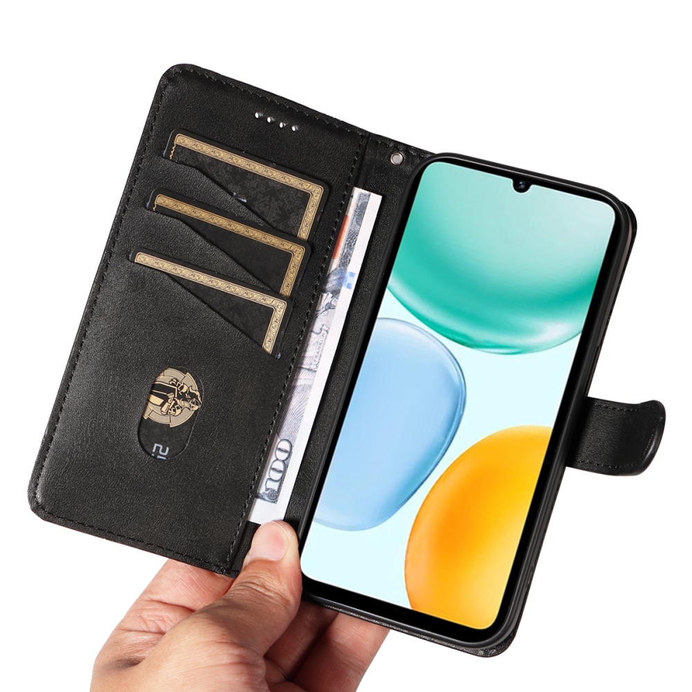 T-Shape knížkové pouzdro na Honor X5c Plus - černé