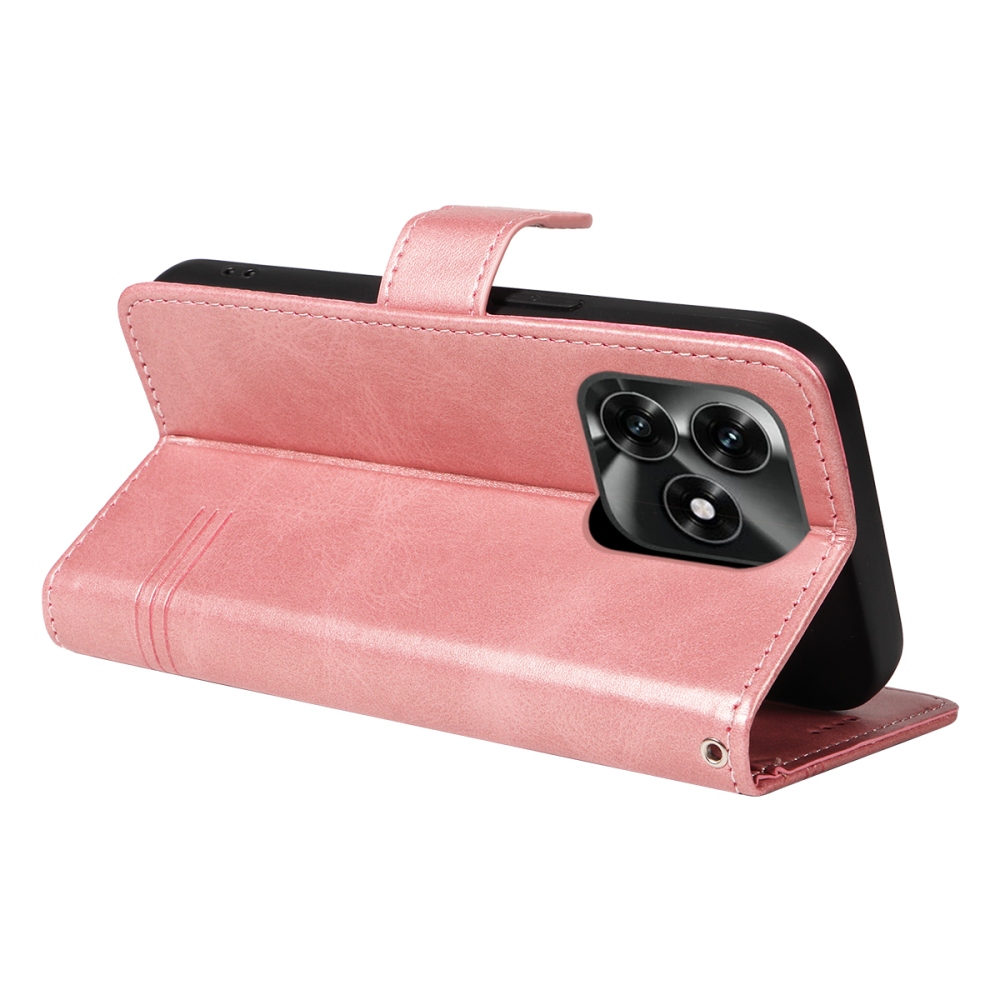 T-Shape knížkové pouzdro na Honor X5c Plus - růžovozlaté