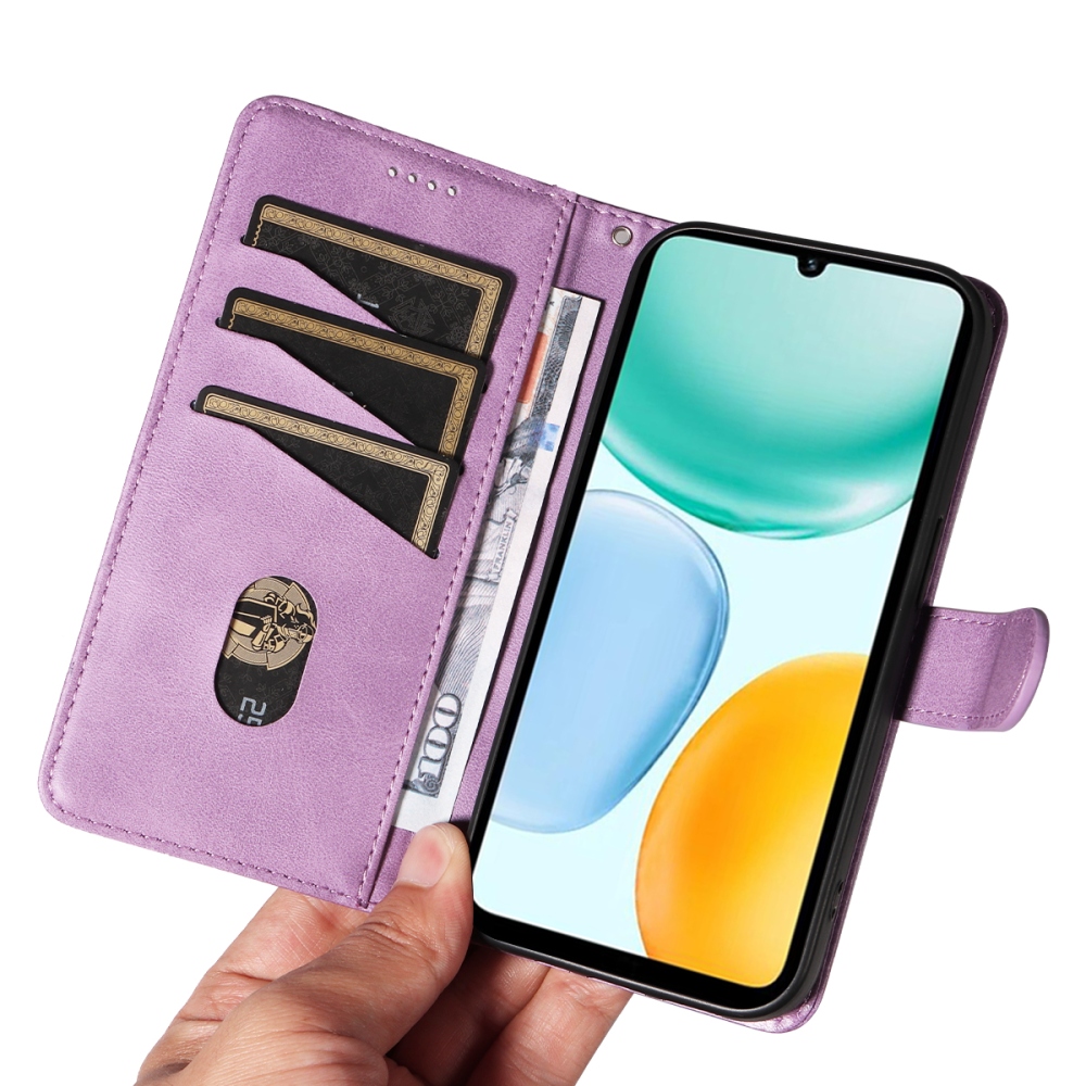 T-Shape knížkové pouzdro na Honor X5c Plus - světlefialové