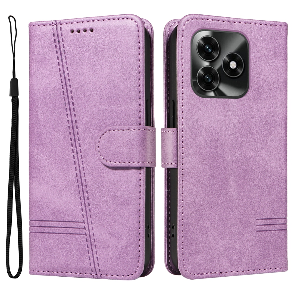 T-Shape knížkové pouzdro na Honor X5c Plus - světlefialové