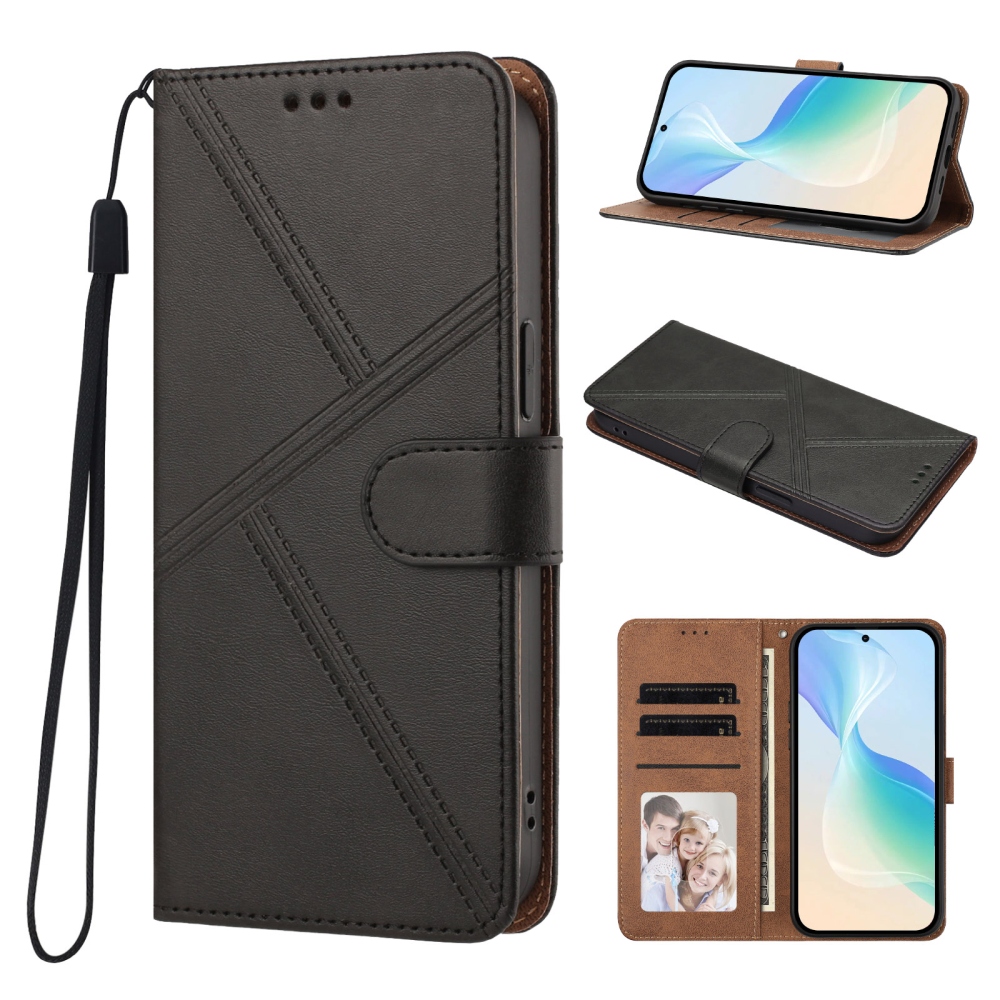 T-Shape knížkové pouzdro na mobil Xiaomi Redmi Note 17 Pro 5G - černé