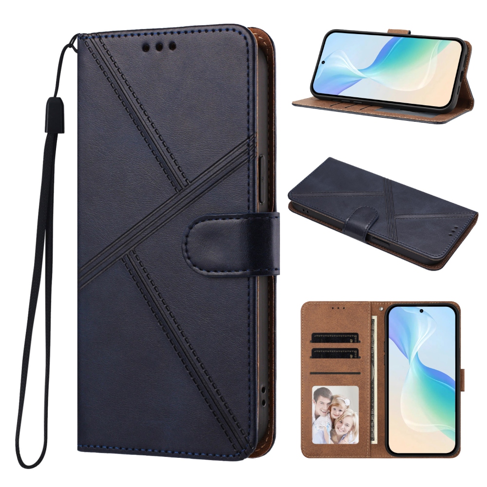 T-Shape knížkové pouzdro na mobil Xiaomi Redmi Note 17 Pro 5G - modré