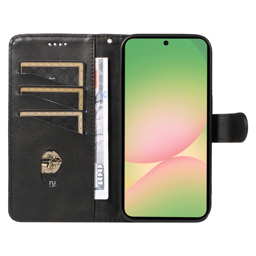 T-Shape knížkové pouzdro na Samsung Galaxy A57 5G - černé