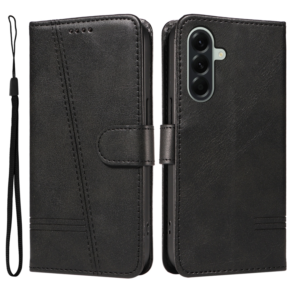 T-Shape knížkové pouzdro na Samsung Galaxy A57 5G - černé