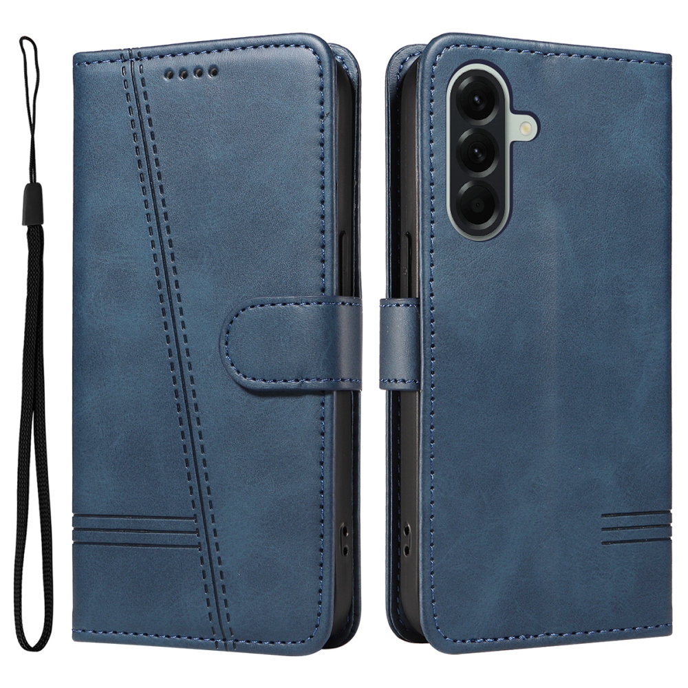 T-Shape knížkové pouzdro na Samsung Galaxy A57 5G - modré