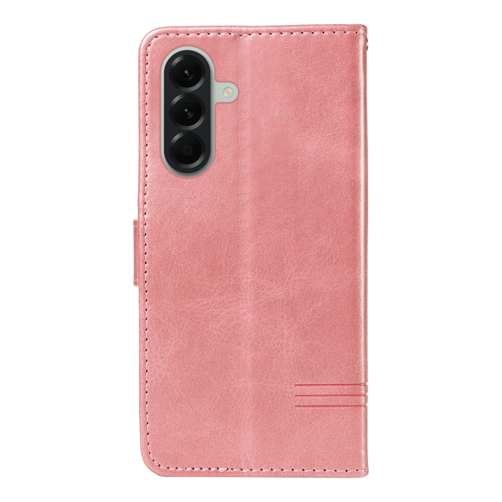 T-Shape knížkové pouzdro na Samsung Galaxy A57 5G - růžovozlaté