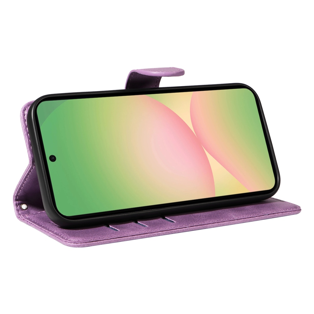 T-Shape knížkové pouzdro na Samsung Galaxy A57 5G - světlefialové