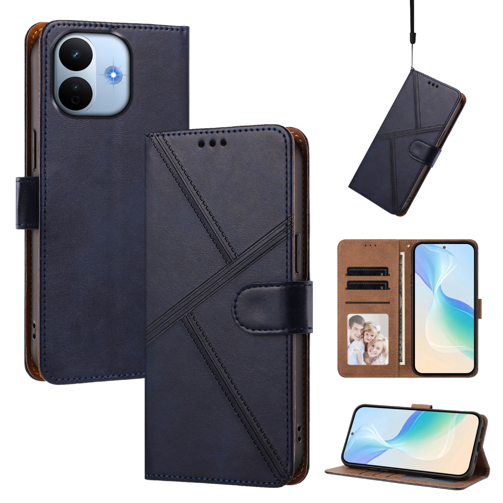 T-Shape knížkové pouzdro na Xiaomi Redmi Note 17 Pro Max 5G - modré