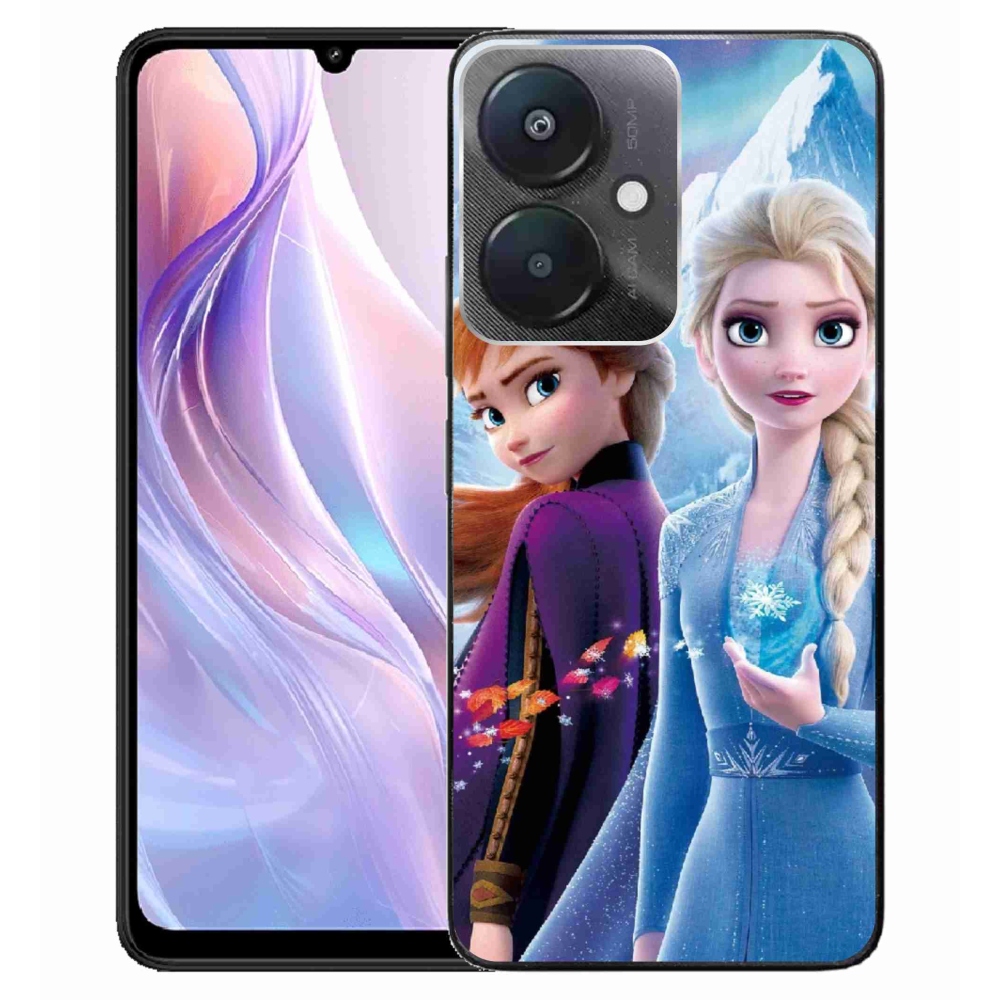 Gelový kryt mmCase na Xiaomi Redmi 13C 5G  - ledové království 3
