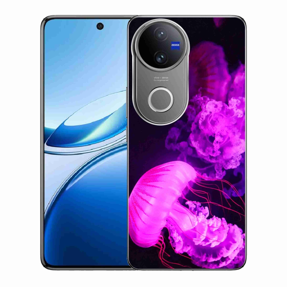 Gelový kryt mmCase na Vivo V50 5G - medúza 1