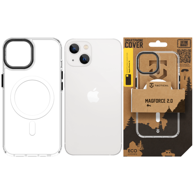 Tactical MagForce 2.0 Kryt pro Apple iPhone 14 Black