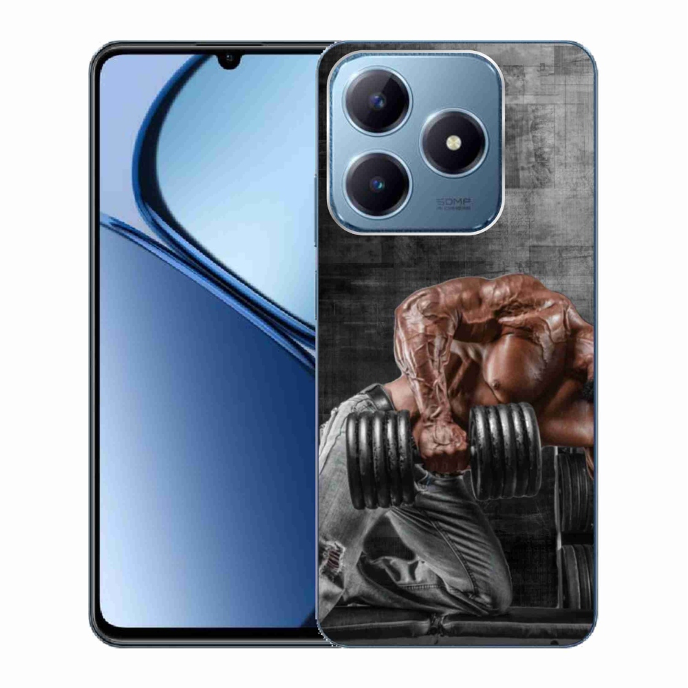 Gelový kryt mmCase na Realme C63 - posilování 1